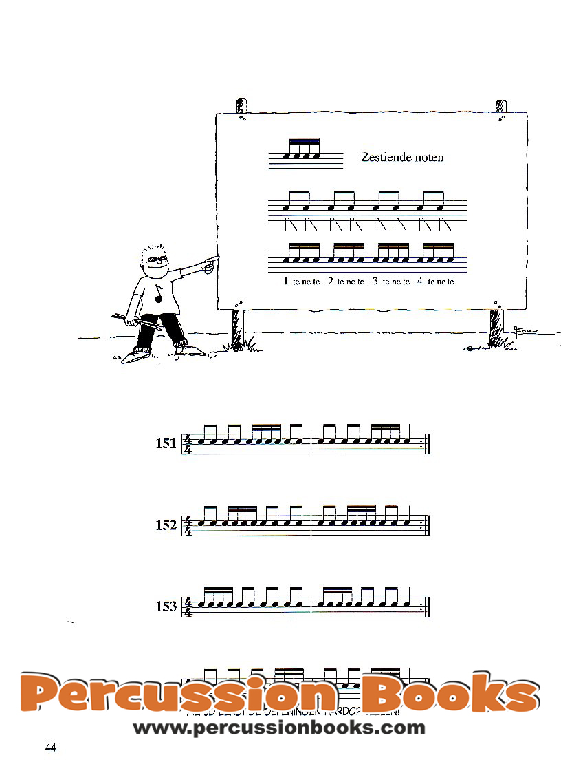 Methode voor Drumset 1 Sample 3